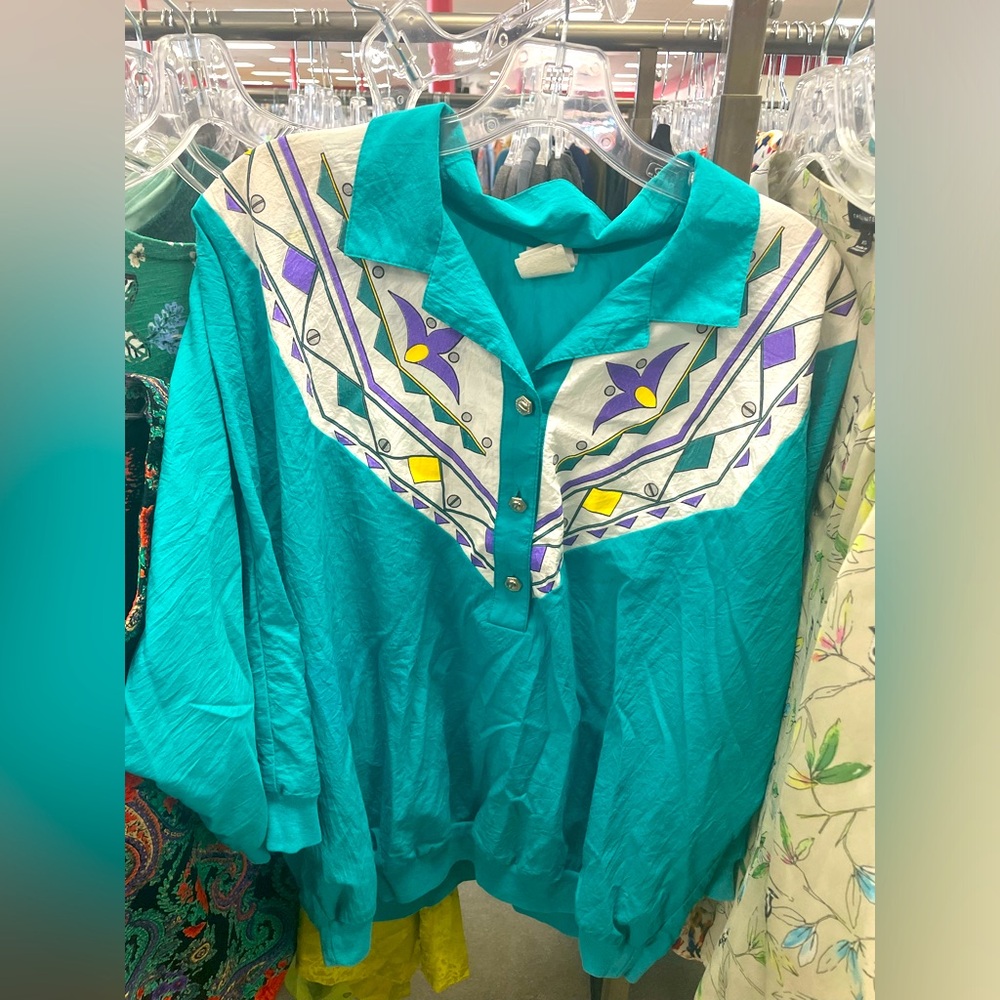 80s, 90s vibe top